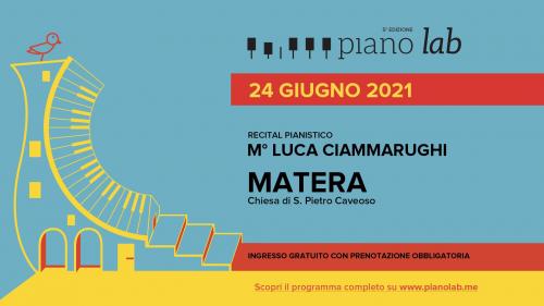 Piano Lab | Recital pianistico M° Luca Ciammarughi