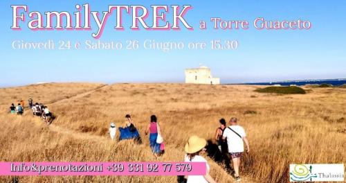 Family Trek a Torre Guaceto