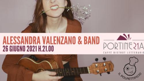 Alessandra Valenzano & Band live a Portineria21