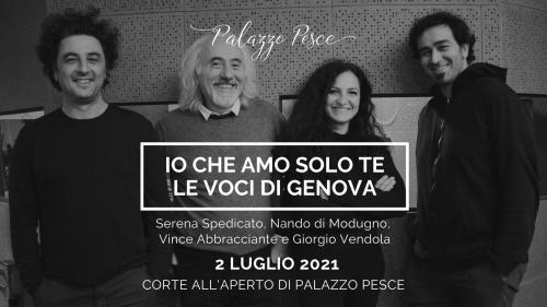 Io che amo solo te. Le voci di Genova