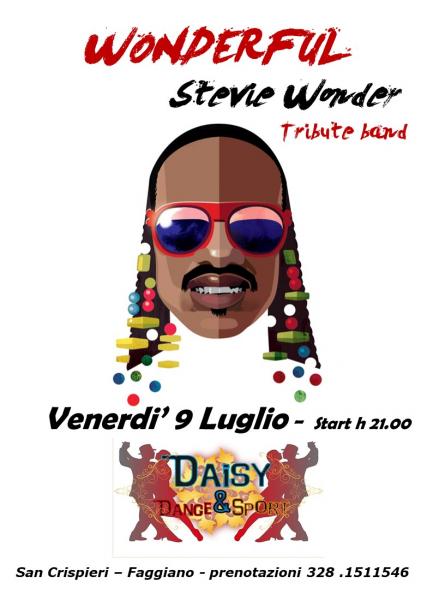 WONDERFUL - Stevie Wonder tribute band al Daisy Dance