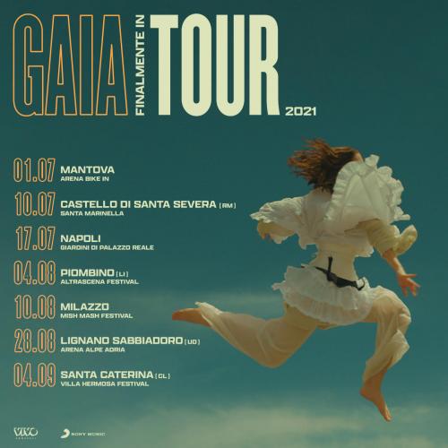 Gaia Finalmente in Tour: la data di Napoli