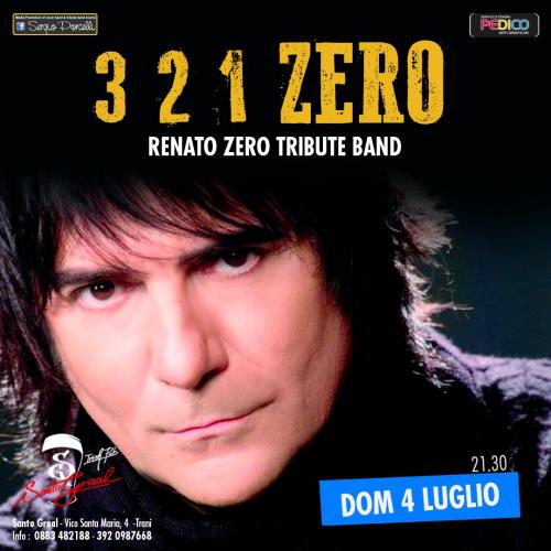 3 2 1 Zero Renato Zero tribute a Trani Santo Graal
