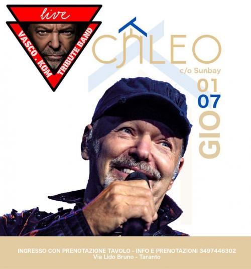 Vasco. Kom live Tour estivo 2021