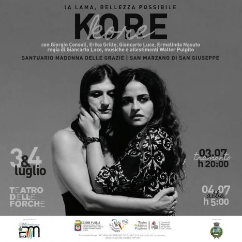 Il teatro itinerante a San Marzano con "La Lama: Bellezza Possibile"