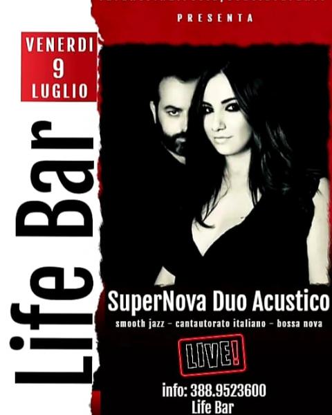 Serata live con “SuperNova Duo Acustico"
