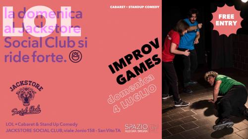 SERATA LOL - IMPROV GAMES - compagnia Gli ImprovAbili