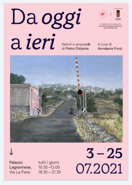 DA OGGI A IERI DIPINTI E ACQUERELLI DI PIETRO DISTANTE