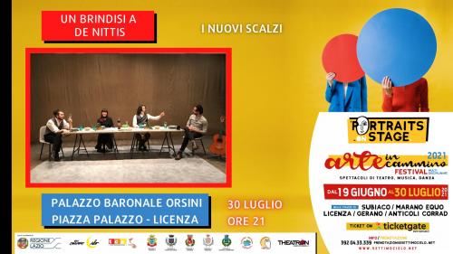 UN BRINDISI A DE NITTIS  - I Nuovi Scalzi