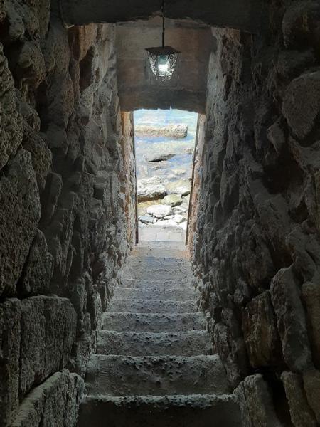Il tunnel al mare del Museo Ipogeo Spartano