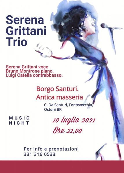 Serena Grittani trio.