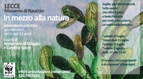 In mezzo alla natura: laboratorio artistico a cura di Carolina Sperti e Annamaria di Maggio