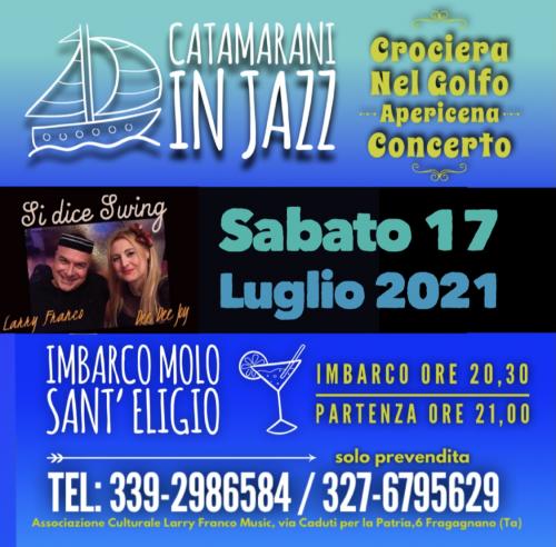 CATAMARANI IN JAZZ NEL GOLFO DI TARANTO