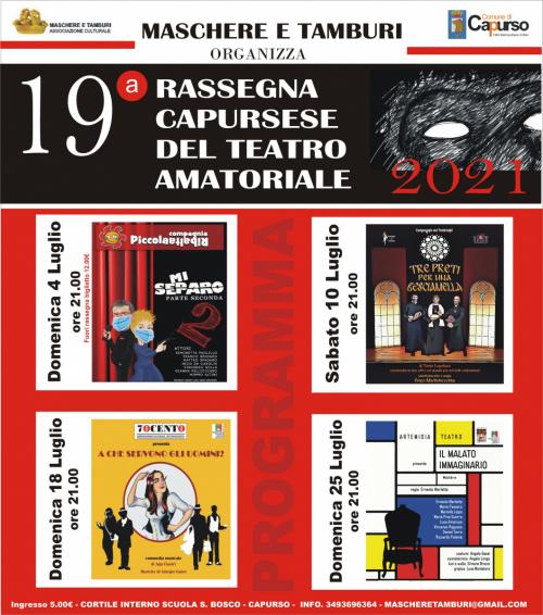 RASSEGNA CAPURSESE DEL TEATRO AMATORIALE