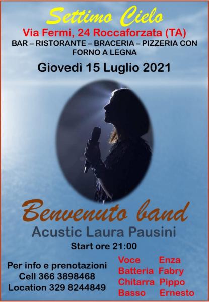 Serata dedicata alla grande cantante italiana Laura Pausini