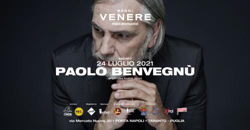 Paolo Benvegnù in concerto a Taranto