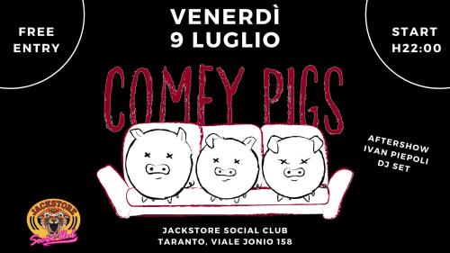Comfy Pigs Live + Ivan Piepoli Dj set