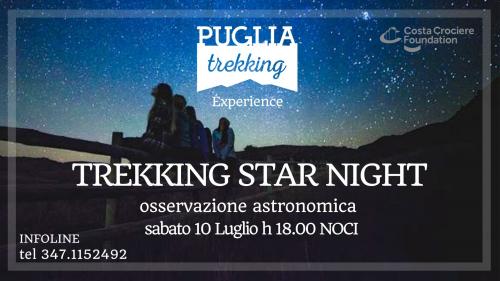 TREKKING STAR NIGHT Osservazione astronomica