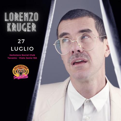 LORENZO KRUGER Live - Jackstore Social Club