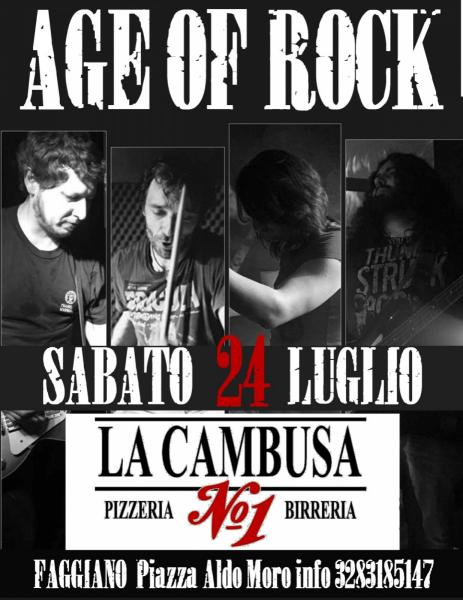 Age of Rock - Live “Cambusa Pub” - Faggiano(TA)