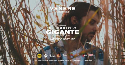 Gigante in concerto a Taranto