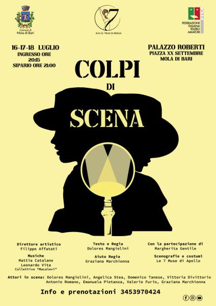 "Colpi di Scena" spettacolo teatrale a Mola di Bari