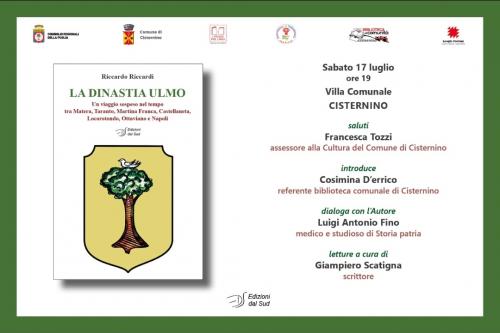 Presentazione del libro “La dinastia Ulmo”, di Riccardo Riccardi