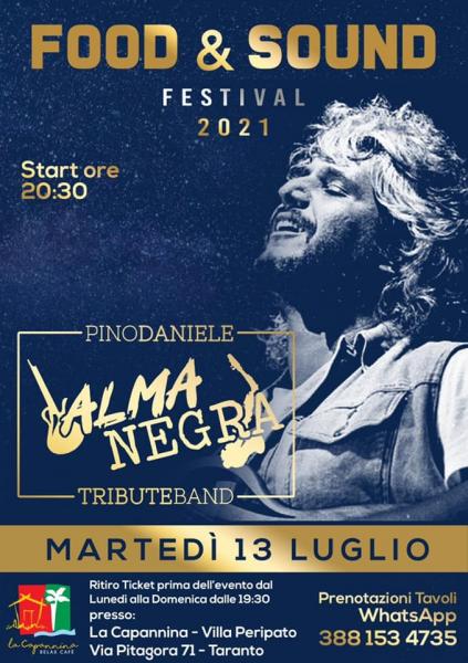 ALMANEGRA Pino Daniele Tribute Band al BAR LA CAPANNINA VILLAGE