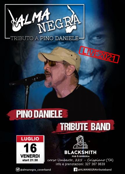 ALMANEGRA Pino Daniele Tribute Band al BLAKSMITH PUB