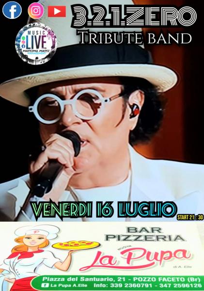 Concerto  Tribute Band Renato Zero 3.2.1.zero la Pupa Pozzo Faceto  br