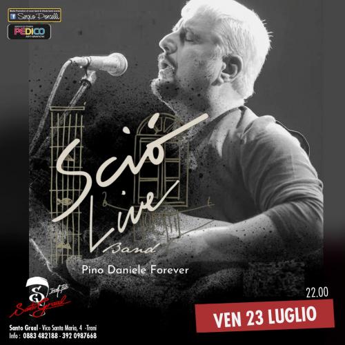 Sciò Live Band - Pino Daniele Forever live Santo Graal