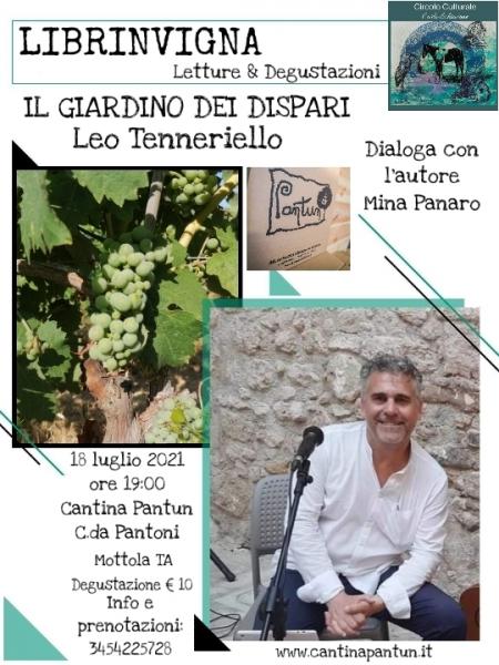 CANTINA PANTUN Letture e Degustazioni con LEO TENNERIELLO