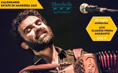 Amaranto - Claudio Prima in concerto