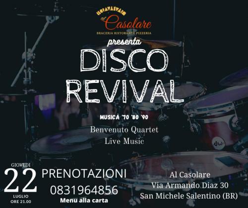 DISCO REVIVAL anni 70,80,90