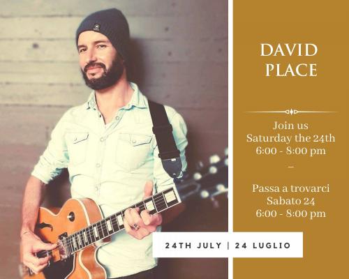 David Place live in the amphitheatre