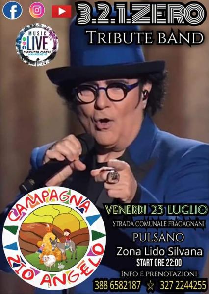 3.2.1.ZERO Cover band  Renato CONCERTO NELLA CAMPAGNA DI ZIO ANGELO PULSANO