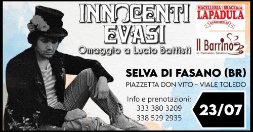 Innocenti Evasi Omaggio a Lucio Battisti