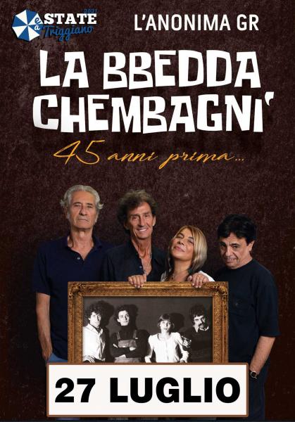 La Bedda Chembagnì