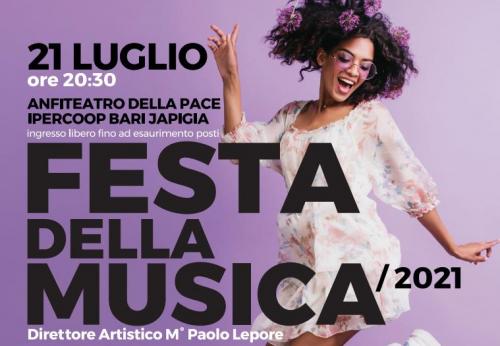 “Festa della Musica”, il programma di Bari
