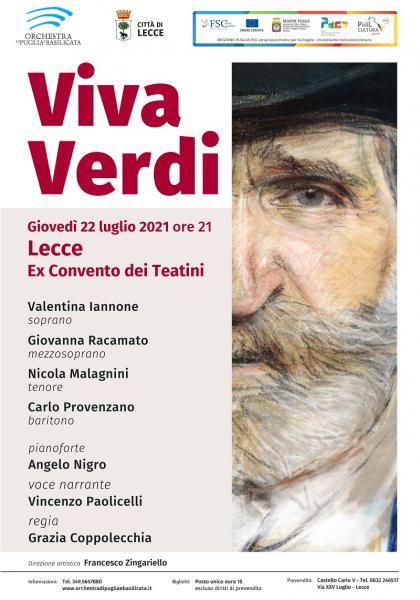 Va in scena a Lecce «Viva Verdi»