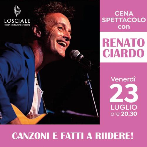 Lo show di Renato Ciardo a Capitolo