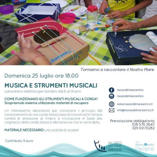 Laboratorio Didattico “Musica E Strumenti Musicali”