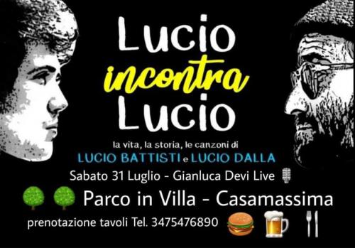 Gianluca Devi | Lucio incontra Lucio! Tributo a Lucio Battisti e Lucio Dalla!