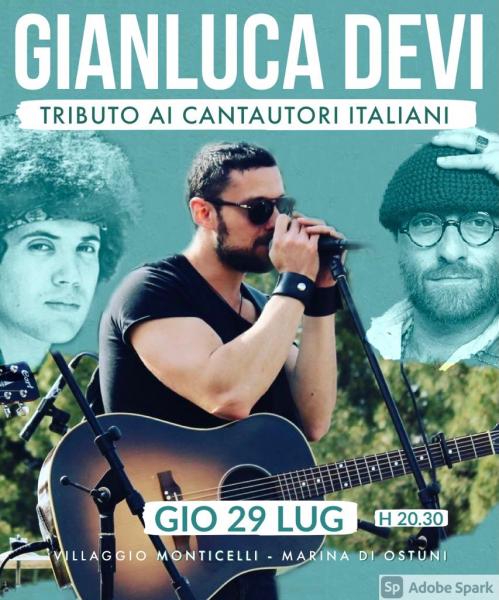 Gianluca Devi | Tributo ai Cantautori Italiani Live!