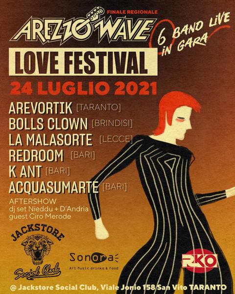 AREZZO WAVE LOVE FESTIVAL 2021 Finale regionale Puglia Taranto