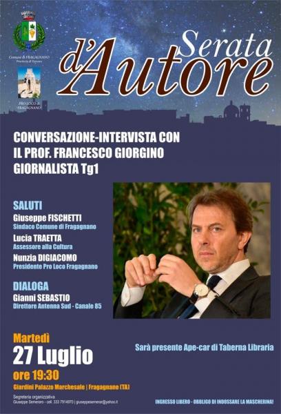 Conversazione - intervista con Francesco Giorgino