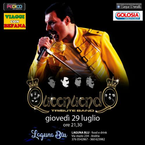 Queenuendo tribute band live Andria