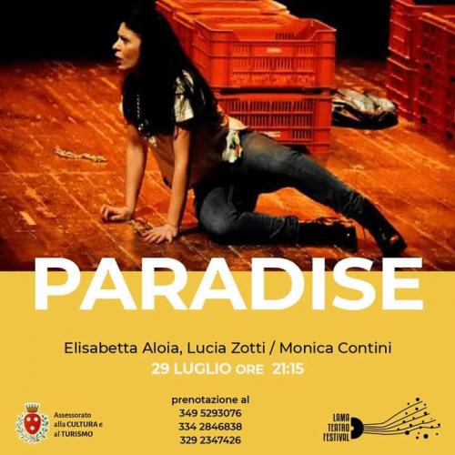 PARADISE spettacolo teatrale compagnia Acasa