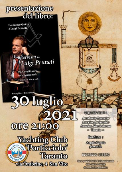 Presentazione  libro "Intervista a Luigi Pruneti. Storie e riflessioni sulla massoneria"
