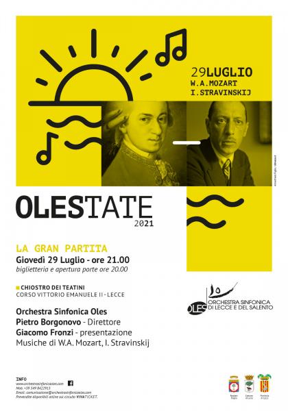 La Gran Partita - OLESTATE 2021